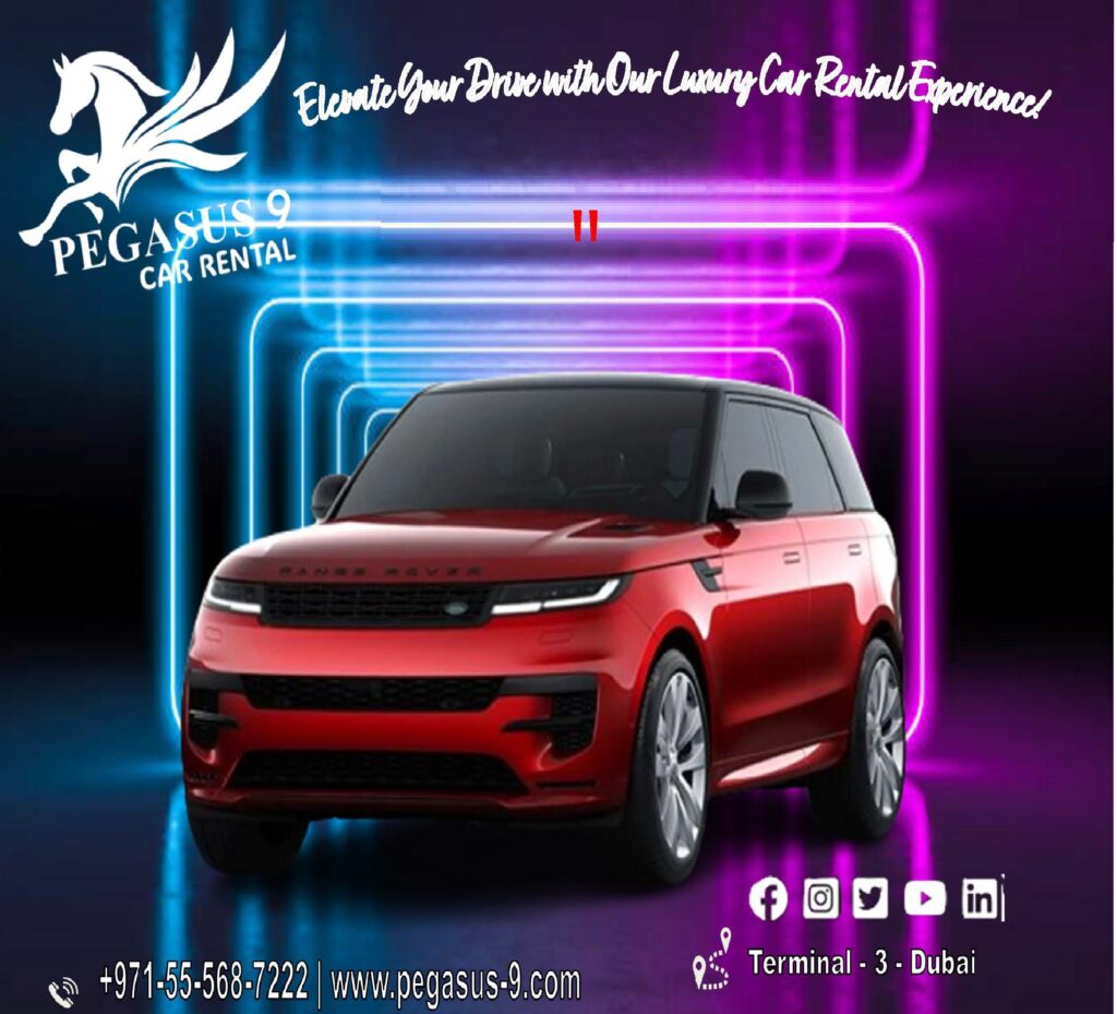 Rent Range Rover Sport in Dubai