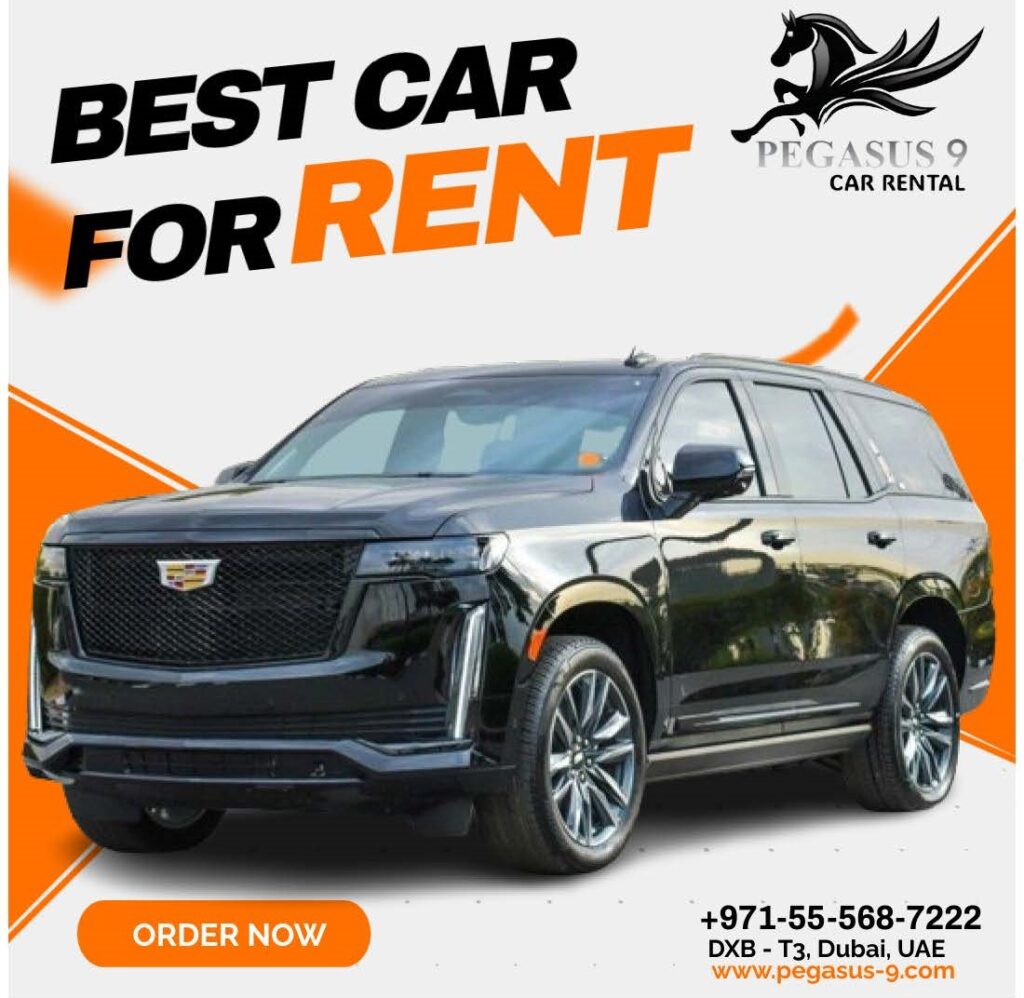 Rent Cadillac Escalade in Dubai