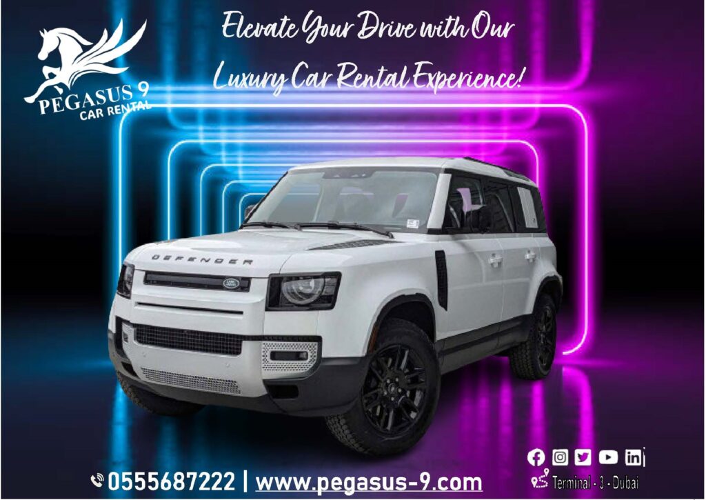 Range rover defender car hire dubai